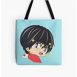 Kotaro Lives Alone Anime All Over Print Tote Bag