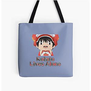 Kotaro Lives Alone All Over Print Tote Bag