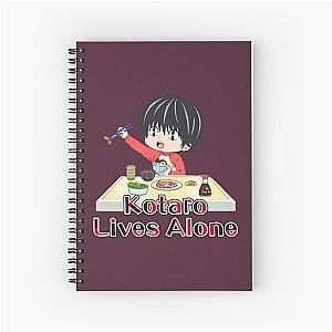 Kotaro Lives Alone Spiral Notebook