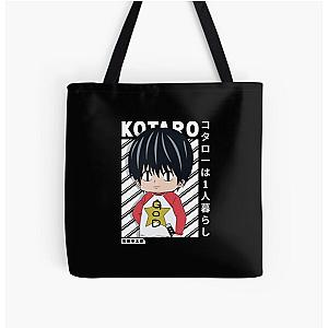 Kotaro Lives Alone All Over Print Tote Bag