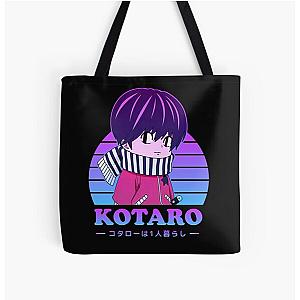 Retro Kotaro Lives Alone All Over Print Tote Bag