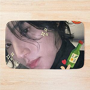 Kpop Seventeen Mingyu Design Bath Mat
