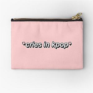 CRIES IN KPOP Zipper Pouch