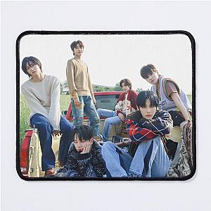BOYNEXTDOOR kpop boy group members poster JAEHYUN, SUNGHO, RIWOO, TAESAN, LEEHAN, WOONHAK. Mouse Pad