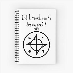 Kpop Kim Hongjoong Ateez Quote Spiral Notebook