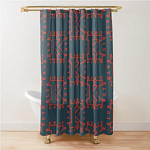 Kraftklub - Logo   Shower Curtain