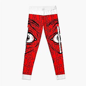 kraftklub ejuke minimarct eyes red Leggings