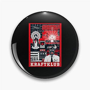 Kraftklub Band Rocker German Pin