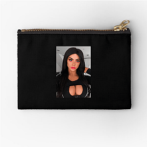 Glamour Icon Kristen Hancher Zipper Pouches