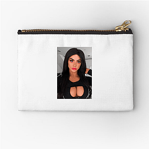 Glamour Icon Kristen Hancher Zipper Pouches