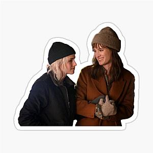 Kristen Stewart & Mackenzie Davis Happiest Season Sticker