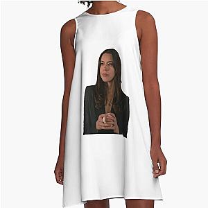 Lover Gift Riley Aubrey Plaza Kristen Stewart Mackenzie Davis Gifts For Movie Fans A-Line Dress