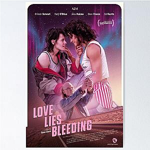 Love Lies Bleeding Kristen Stewart Poster
