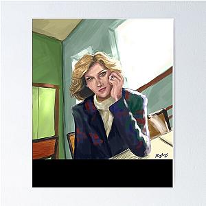 Music and Fans Gift Poster of Kristen Stewart as Princess Diana in Film and Movie about Spencer