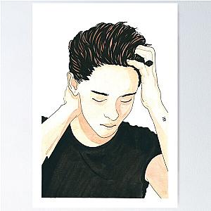 Kristen Stewart Watercolor Poster