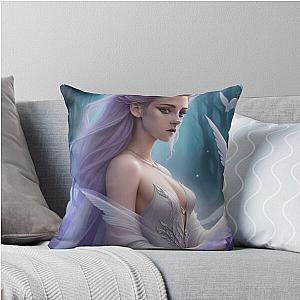 Kristen Stewart from the Twilight Saga Throw Pillow