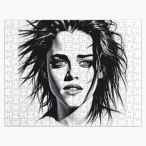 portrait of Kristen Stewart Jigsaw Puzzle