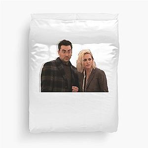 Vintage Retro Kristen Stewart And Dan Levy Gifts Best Men Duvet Cover