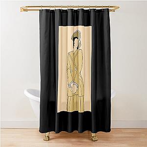 Music Vintage Spencer Kristen Stewart Graphic Fans Shower Curtain