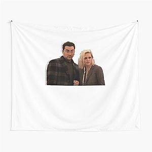 Vintage Retro Kristen Stewart And Dan Levy Gifts Best Men Tapestry