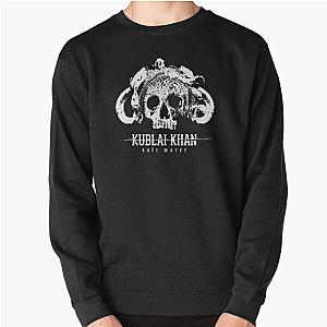 Kublai Khan Sale Waeer Skull Logo Metalcore Band Pullover Sweatshirt