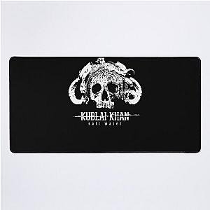 Kublai Khan Sale Waeer Skull Logo Metalcore Band  Desk Mat