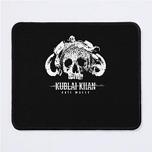 Kublai Khan Sale Waeer Skull Logo Metalcore Band Mouse Pad