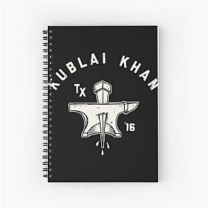 Kublai Khan TX Spiral Notebook