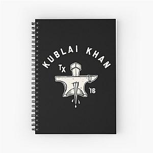 Kublai Khan TX Spiral Notebook