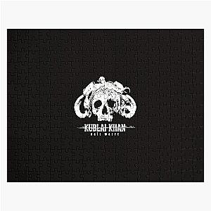 Kublai Khan Sale Waeer Skull Logo Metalcore Band - Jigsaw Puzzle