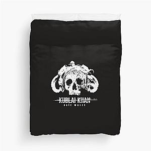 Kublai Khan Sale Waeer Skull Logo Metalcore Band - Duvet Cover