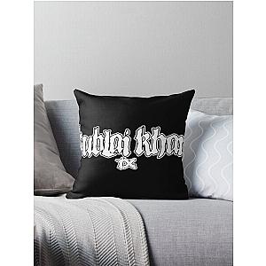 Kublai Khan TX Band Designs 1 Throw Pillow