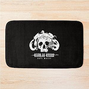 Kublai Khan Sale Waeer Skull Logo Metalcore Band - Bath Mat