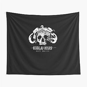Kublai Khan Sale Waeer Skull Logo Metalcore Band  Tapestry