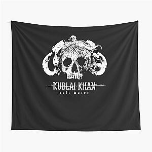 Kublai Khan Sale Waeer Skull Logo Metalcore Band Tapestry