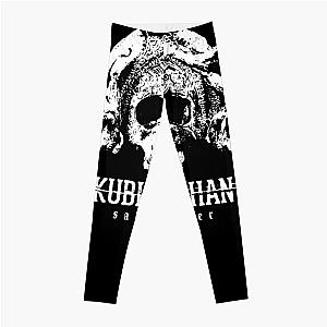Kublai Khan Sale Waeer Skull Logo Metalcore Band  Leggings