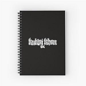 Kublai Khan Band Designs Spiral Notebook