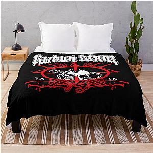Kublai Khan TX Concrete Throw Blanket