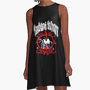 Kublai Khan Concrete A-Line Dress