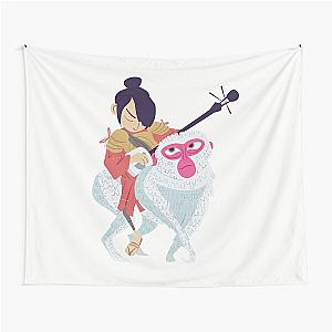 Kubo and Monkey Tapestry