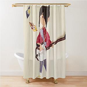 Kubo Paper Art Shower Curtain