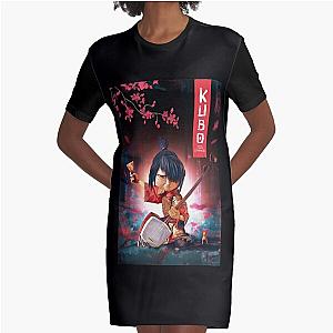 Kubo Movie Animasi Popular 2016 Graphic T-Shirt Dress