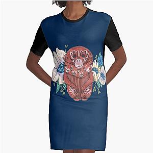 Monkey from Kubo and the two strings Graphic T-Shirt Dress