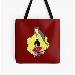 Kubo and the two strings All Over Print Tote Bag