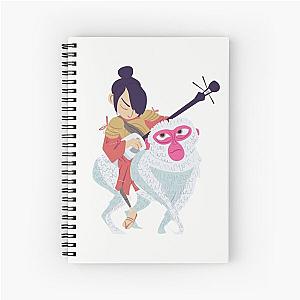 Kubo and Monkey Spiral Notebook