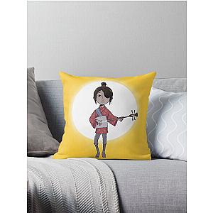 Yellow Sun Kubo Throw Pillow