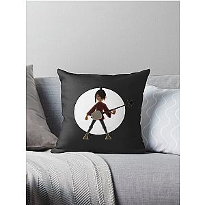 Kubo and the two strings Throw Pillow