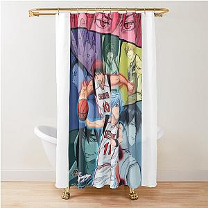 Kuroko No Basket Characters Shower Curtain