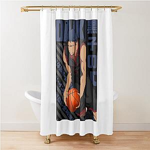 Adaptive Defeat Meets Victory Good Kuroko No Basket Daiki Aomine Retro Shower Curtain