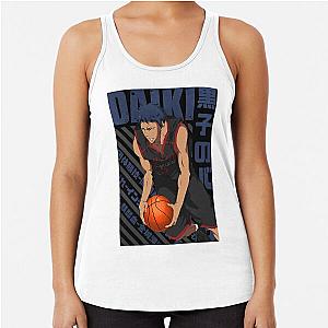 Adaptive Defeat Meets Victory Kuroko No Basket Daiki Aomine Retro Wave Racerback Tank Top